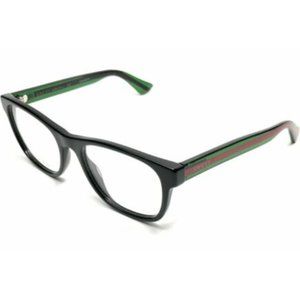 Gucci Men's Black Square Eyeglasses!